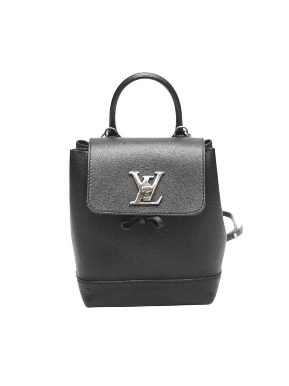Louis Vuitton Taurillon Lock Me Bag Mini Backpack Daypack